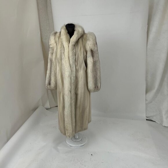 cross mink with Norwegian fox nice colors , size XL, was 7995, now only 1895 - Picture 5 of 5